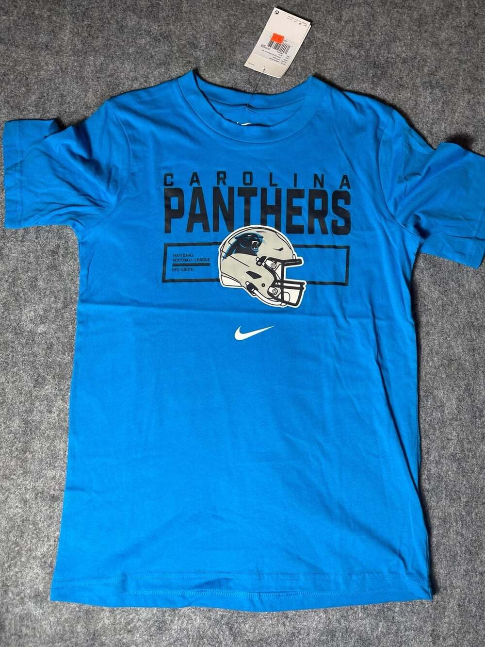Nike Carolina Panthers NK SS Helmet Essential Tee